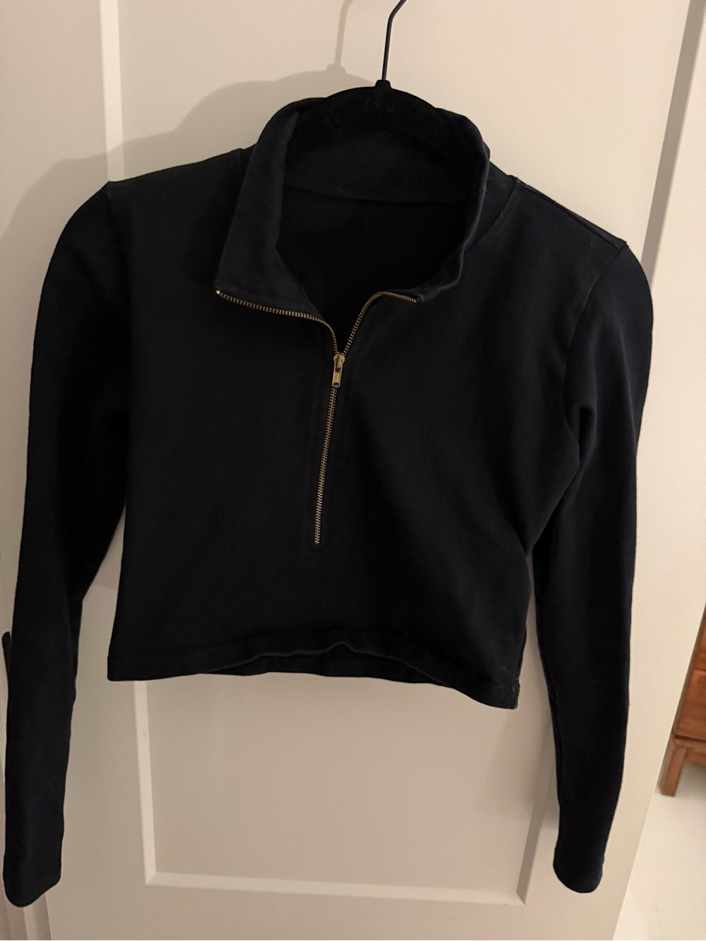 Manners London zip crop